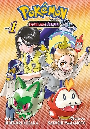 POKÉMON ESCARLATA Y PÚRPURA # 01 | 9788467983937 | HIDENORI KUSAKA - SATOSHI | Tienda de Cómics, Manga, Magic y Pokémon en Torrejón de Ardoz