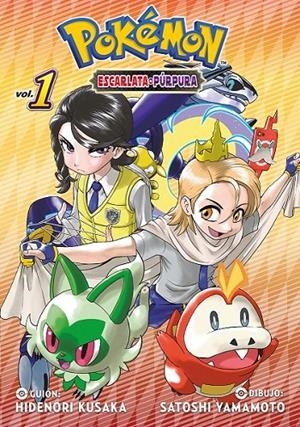 POKÉMON ESCARLATA Y PÚRPURA # 01 | 9788467983937 | HIDENORI KUSAKA - SATOSHI | Tienda de Cómics, Manga, Magic y Pokémon en Torrejón de Ardoz