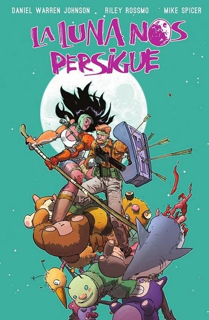 LA LUNA NOS PERSIGUE # 02 | 9788467984033 | DANIEL WARREN JOHNSON - RILEY ROSSMO - MIKE SPICER | Tienda de Cómics, Manga, Magic y Pokémon en Torrejón de Ardoz