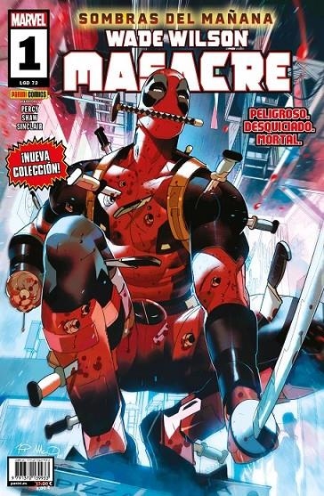 WADE WILSON MASACRE 01 MASACRE (# 73) PORTADA SIMONE DI MEO | 9791370139933 | GEOFF SHAW - CARLOS VILLA - BENJAMIN PERCY - GAIL SIMONE | Tienda de Cómics, Manga, Magic y Pokémon en Torrejón de Ardoz