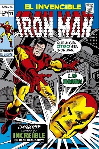 BIBLIOTECA MARVEL EL INVENCIBLE IRON MAN # 11 | 9791370580056 | GEORGE TUSKA - ARCHIE GOODWIN | Tienda de Cómics, Manga, Magic y Pokémon en Torrejón de Ardoz