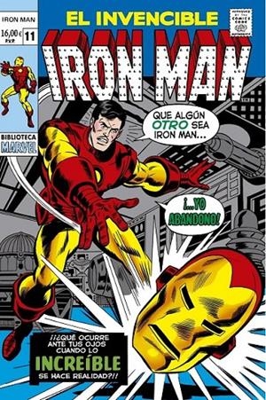 BIBLIOTECA MARVEL EL INVENCIBLE IRON MAN # 11 | 9791370580056 | GEORGE TUSKA - ARCHIE GOODWIN | Tienda de Cómics, Manga, Magic y Pokémon en Torrejón de Ardoz