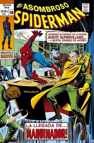 BIBLIOTECA MARVEL EL ASOMBROSO SPIDERMAN # 18 | 9791370580049 | JOHN ROMITA SR - STAN LEE - JOHN BUSCEMA | Tienda de Cómics, Manga, Magic y Pokémon en Torrejón de Ardoz
