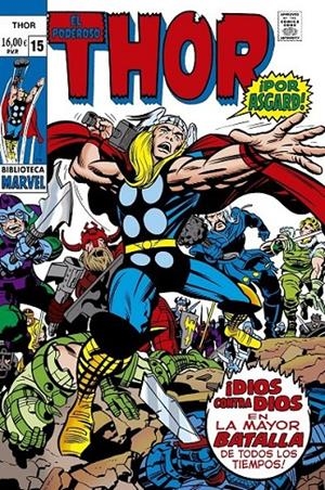 BIBLIOTECA MARVEL EL PODEROSO THOR # 15 | 9791370580032 | STAN LEE - JACK KIRBY - JOHN BUSCEMA | Tienda de Cómics, Manga, Magic y Pokémon en Torrejón de Ardoz