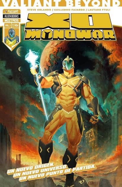 VALIANT BEYOND: X-O MANOWAR # 01 | 9791387953607 | STEVE ORLANDO - GUILLERMO FAJARDO | Tienda de Cómics, Manga, Magic y Pokémon en Torrejón de Ardoz