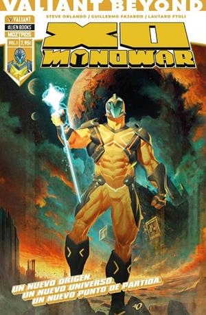 VALIANT BEYOND: X-O MANOWAR # 01 | 9791387953607 | STEVE ORLANDO - GUILLERMO FAJARDO | Tienda de Cómics, Manga, Magic y Pokémon en Torrejón de Ardoz