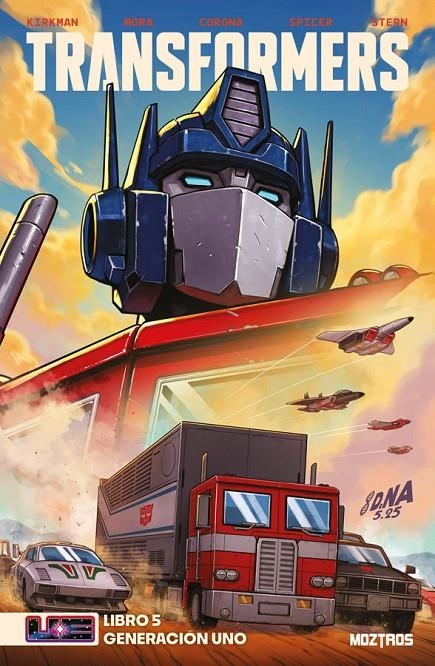 TRANSFORMERS 05. GENERACIÓN UNO | 9791387953850 | DANIEL WARREN JOHNSON - JORGE CORONA | Tienda de Cómics, Manga, Magic y Pokémon en Torrejón de Ardoz