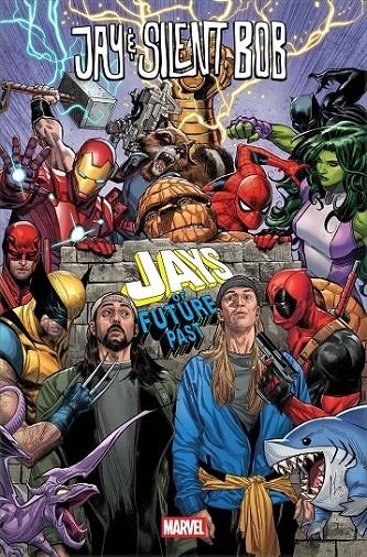 JAY Y BOB EL SILENCIOSO, JAYS DEL FUTURO PASADO (PORTADA PROVISIONAL) | 9791370581800 | GIUSEPPE CAMUNCOLI - KEVIN SMITH | Tienda de Cómics, Manga, Magic y Pokémon en Torrejón de Ardoz