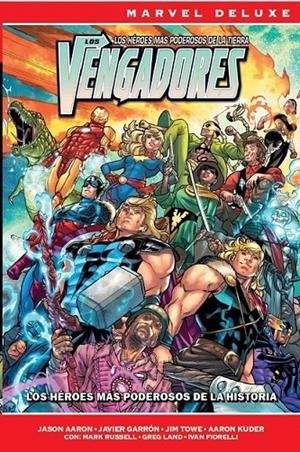 MARVEL DELUXE LOS VENGADORES DE JASON AARON # 07 (PORTADA PROVISIONAL) | 9791370580889 | JAVIER GARRÓN - JASON AARON - JIM TOWE - AARON KUDER - MARK RUSSELL - GREG LAND - IVAN FIORELLI | Tienda de Cómics, Manga, Magic y Pokémon en Torrejón de Ardoz