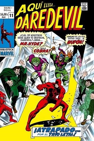 BIBLIOTECA MARVEL DAREDEVIL # 11 | 9791370580841 | ROY THOMAS - GENE COLAN | Tienda de Cómics, Manga, Magic y Pokémon en Torrejón de Ardoz