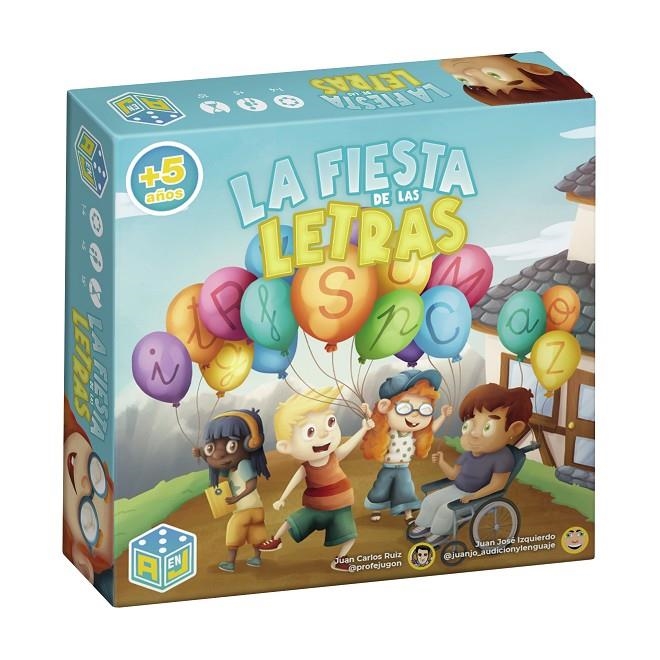 JUEGO EDUCATIVO LA FIESTA DE LAS LETRAS | 8437018230099 | Tienda de Cómics, Manga, Magic y Pokémon en Torrejón de Ardoz