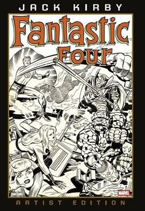 LOS 4 FANTÁSTICOS DE JACK KIRBY MARVEL ARTIST'S EDITION (PORTADA PROVISIONAL) | 9791370136796 | JACK KIRBY - STAN LEE | Tienda de Cómics, Manga, Magic y Pokémon en Torrejón de Ardoz