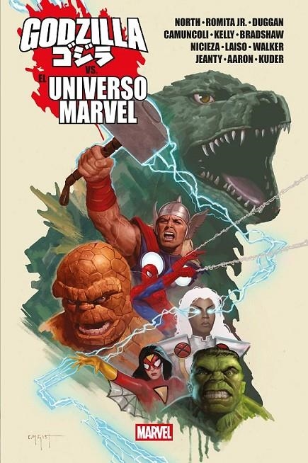 GODZILLA VS. EL UNIVERSO MARVEL (PORTADA PROVISIONAL) | 9791370138370 | RYAN NORTH - GERRY DUGGAN - JOE KELLY - FABIAN NICIEZA - JASON AARON - JOHN ROMITA JR | Tienda de Cómics, Manga, Magic y Pokémon en Torrejón de Ardoz
