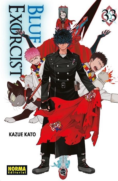 BLUE EXORCIST 33 | 9788467982701 | KAZUE KATO | Tienda de Cómics, Manga, Magic y Pokémon en Torrejón de Ardoz