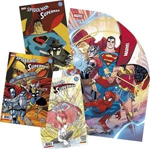 SPIDER-MAN/SUPERMAN  VOL.01. PACK PORTADAS | 8424248927769 | GARY FRANK - GEOFF JOHNS - LOUISE SIMONSON - STEPHANIE PHILLIPS - PEPE LARRAZ - TODD NAUCK | Tienda de Cómics, Manga, Magic y Pokémon en Torrejón de Ardoz