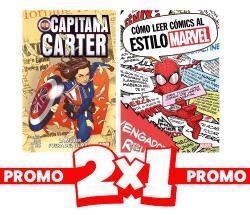 2X1 CAPITANA CARTER: LA MUJER FUERA DEL TIEMPO + CÓMO LEER | 8424248928155 | VARIOS AUTORES | Tienda de Cómics, Manga, Magic y Pokémon en Torrejón de Ardoz