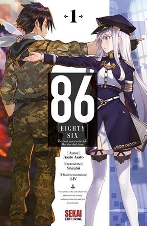86 EIGHTY SIX NOVELA LIGERA # 01 | 9791399179637 | YURI KITAYAMA - RIV | Tienda de Cómics, Manga, Magic y Pokémon en Torrejón de Ardoz