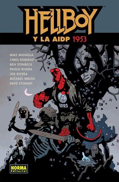 HELLBOY 20: HELLBOY Y LA AIDP 1953 | 9788467925333 | MIKE MIGNOLA - CHRIS ROBERSON - BEN STENBECK - MICHAEL WALSH - PAOLO RIVERA | Tienda de Cómics, Manga, Magic y Pokémon en Torrejón de Ardoz
