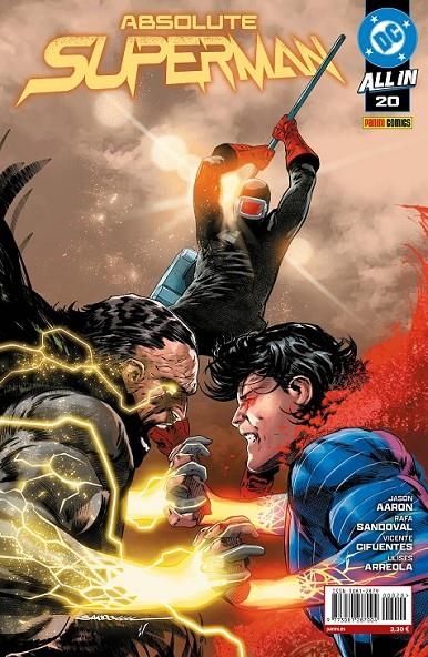 ABSOLUTE SUPERMAN # 20 | 977308128700400020 | JASON AARON - RAFA SANDOVAL | Tienda de Cómics, Manga, Magic y Pokémon en Torrejón de Ardoz