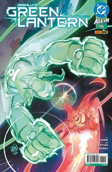 ABSOLUTE GREEN LANTERN # 15 | 977308159600700015 | AL EWING - SID KOTIAN | Tienda de Cómics, Manga, Magic y Pokémon en Torrejón de Ardoz