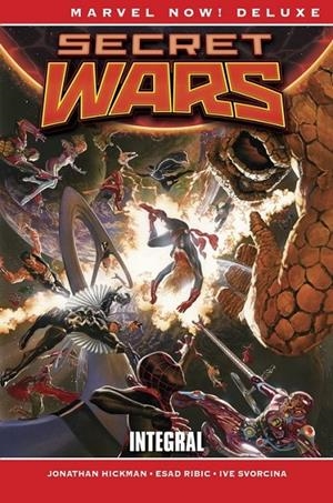 SECRET WARS INTEGRAL (MARVEL NOW! DELUXE) | 9788411501569 | Hickman | Tienda de Cómics, Manga, Magic y Pokémon en Torrejón de Ardoz
