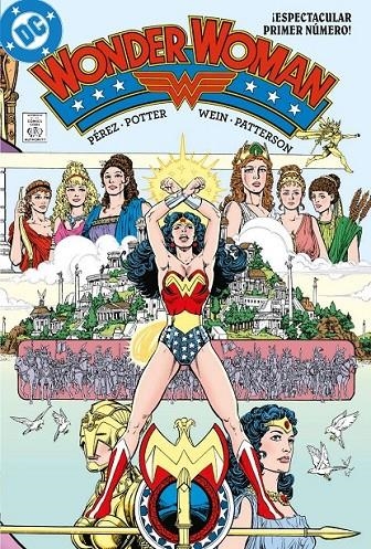 BIBLIOTECA  WONDER WOMAN # 01 | 9791370581251 | GEORGE PÉREZ - GREG POTTER - LEN WEIN | Tienda de Cómics, Manga, Magic y Pokémon en Torrejón de Ardoz
