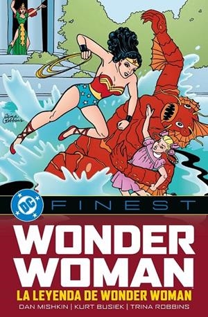 DC FINEST WONDER WOMAN, LA LEYENDA DE WONDER WOMAN | 9791370581343 | DAN MISHKIN - KURT BUSIEK - TRINA ROBBINS | Tienda de Cómics, Manga, Magic y Pokémon en Torrejón de Ardoz