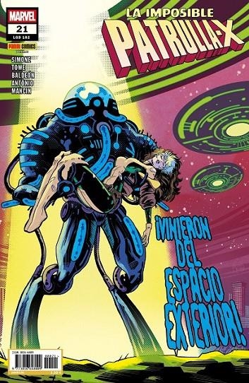 IMPOSIBLE PATRULLA-X 21 #182 | 977301664800900021 | ROGE ANTONIO - GAIL SIMONE | Tienda de Cómics, Manga, Magic y Pokémon en Torrejón de Ardoz
