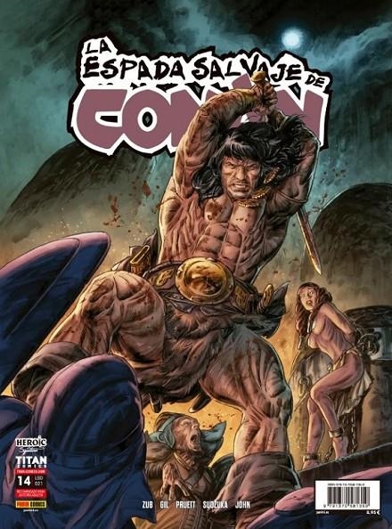 LA ESPADA SALVAJE DE CONAN 14 (RUSTICA) | 9791370581350 | JIM ZUB - IVÁN GIL - MATTHEW JOHN - ALEX HORLEY - DOUG BRAITHWAITE | Tienda de Cómics, Manga, Magic y Pokémon en Torrejón de Ardoz