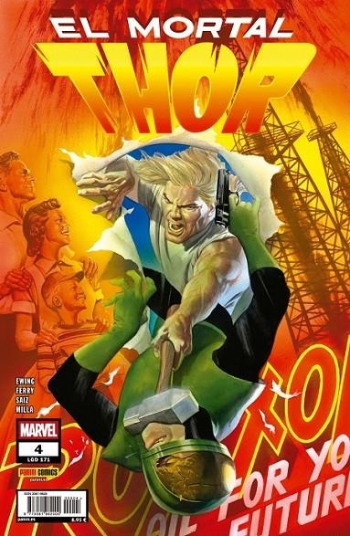 EL MORTAL THOR 04 # 171 | 977308196200000004 | PASQUAL FERRY - AL EWING - JUANN CABAL | Tienda de Cómics, Manga, Magic y Pokémon en Torrejón de Ardoz