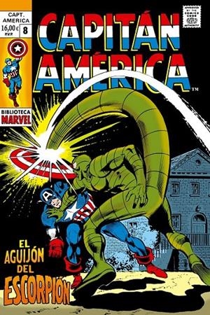 BIBLIOTECA MARVEL CAPITÁN AMÉRICA # 08 | 9791370581190 | ROY THOMAS - STAN LEE - GENE COLAN - TOM SUTTON | Tienda de Cómics, Manga, Magic y Pokémon en Torrejón de Ardoz