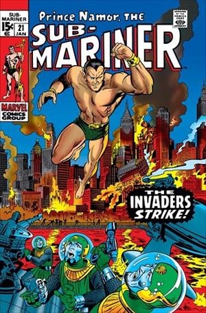 BIBLIOTECA MARVEL NAMOR, EL HOMBRE SUBMARINO # 08 (PORTADA PROVISIONAL) | 9791370581206 | ROY THOMAS - MARIE SEVERIN - SAL BUSCEMA | Tienda de Cómics, Manga, Magic y Pokémon en Torrejón de Ardoz