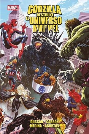 GODZILLA DESTRUYE EL UNIVERSO MARVEL | 9791370580780 | GERRY DUGGAN - JUANN CABAL - PACO MEDINA - JAVIER GARRÓN | Tienda de Cómics, Manga, Magic y Pokémon en Torrejón de Ardoz