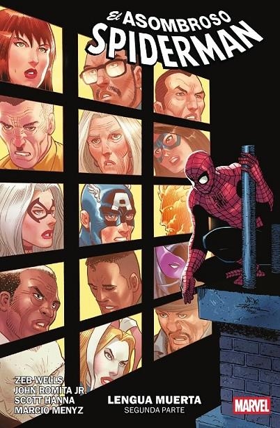 MARVEL PREMIERE EL ASOMBROSO SPIDERMAN DE ZEB WELLS # 06 LENGUA MUERTA SEGUNDA PARTE | 9791370581572 | ZEB WELLS- JOE KELLY - JOHN ROMITA JR. - TERRY DODSON | Tienda de Cómics, Manga, Magic y Pokémon en Torrejón de Ardoz