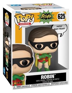 Batman 66 Figura Funko POP! Robin Nº 625 | 889698924702 | Tienda de Cómics, Manga, Magic y Pokémon en Torrejón de Ardoz