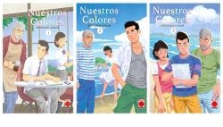 3X1 NUESTROS COLORES PACK Nº 01- Nº 02 - Nº 03 | 8424248928452 | GENGOROH TAGAME | Tienda de Cómics, Manga, Magic y Pokémon en Torrejón de Ardoz