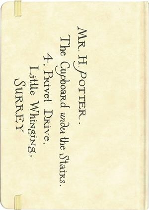 CARTA HOGWARTS CUADERNO TAPA DURA HARRY POTTER | 8435450264481 | Tienda de Cómics, Manga, Magic y Pokémon en Torrejón de Ardoz