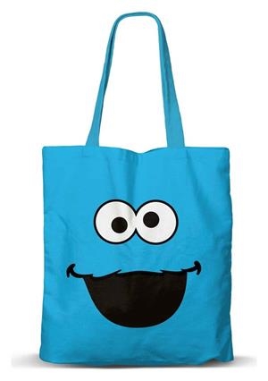 Bolsa de compras FAN Cara del Monstruo de las Galletas | 8445118089394 | Tienda de Cómics, Manga, Magic y Pokémon en Torrejón de Ardoz