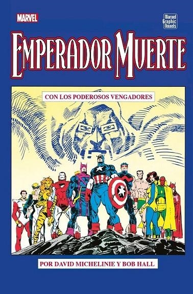 LOS VENGADORES, EMPERADOR MUERTE NOVELAS GRÁFICAS MARVEL | 9791370420345 | DAVID MICHELINIE - BOB HALL | Tienda de Cómics, Manga, Magic y Pokémon en Torrejón de Ardoz