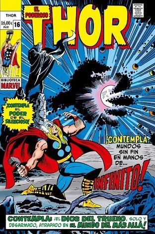 BIBLIOTECA MARVEL EL PODEROSO THOR # 16 | 9791370582159 | STAN LEE - JACK KIRBY - JOHN BUSCEMA | Tienda de Cómics, Manga, Magic y Pokémon en Torrejón de Ardoz