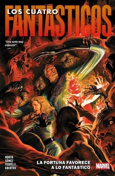 MARVEL PREMIERE LOS 4 FANTÁSTICOS DE RYAN NORTH # 04 LA FORTUNA FAVORECE A LO FANTÁSTICO | 9791370582197 | RYAN NORTH - IVAN FIORELLI - CARLOS GÓMEZ | Tienda de Cómics, Manga, Magic y Pokémon en Torrejón de Ardoz