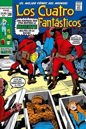 BIBLIOTECA MARVEL LOS 4 FANTÁSTICOS # 20 | 9791370582135 | STAN LEE - JACK KIRBY - JOHN ROMITA | Tienda de Cómics, Manga, Magic y Pokémon en Torrejón de Ardoz
