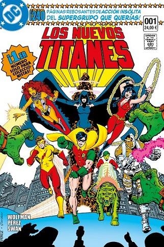 BIBLIOTECA LOS NUEVOS TITANES # 01 | 9791370582036 | GEORGE PÉREZ - MARV WOLFMAN | Tienda de Cómics, Manga, Magic y Pokémon en Torrejón de Ardoz