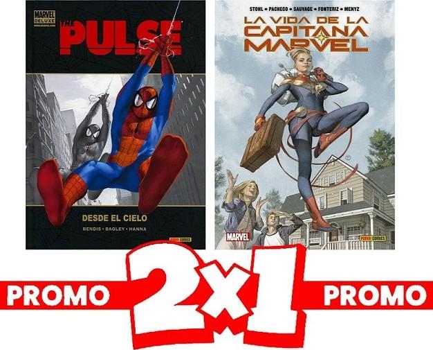 OFERTA 2 X 1 LA VIDA DE LA CAPITANA MARVEL Y THE PULSE 01 | 8424248928179 | MARGARET STOHL - CARLOS PACHECO - MARGUERITE SAUVAGE - BRIAN MICHAEL BENDIS - MARK BAGLEY | Tienda de Cómics, Manga, Magic y Pokémon en Torrejón de Ardoz